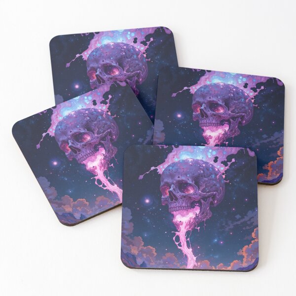 Item preview, Magic Galatic Skull designed and sold by CobaltLeaf.