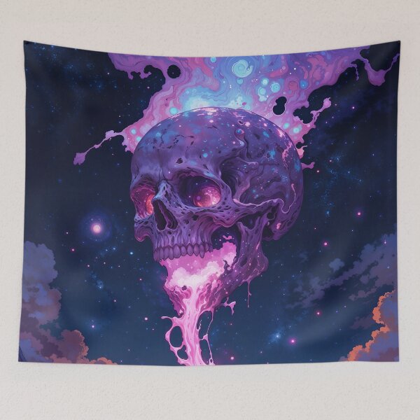Item preview, Magic Galatic Skull designed and sold by CobaltLeaf.