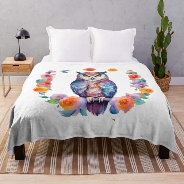 Item preview, Enchanting Owl Among Floral Moon Magic 2 designed and sold by Tom-Johnson.