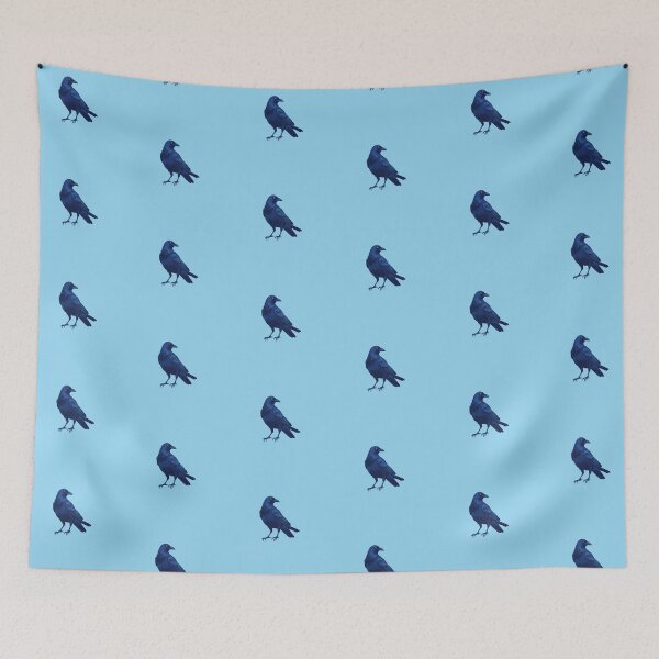 Item preview, Moonlit Perch A Crow's Silhouette Comic Style designed and sold by MadeByHaresShop.
