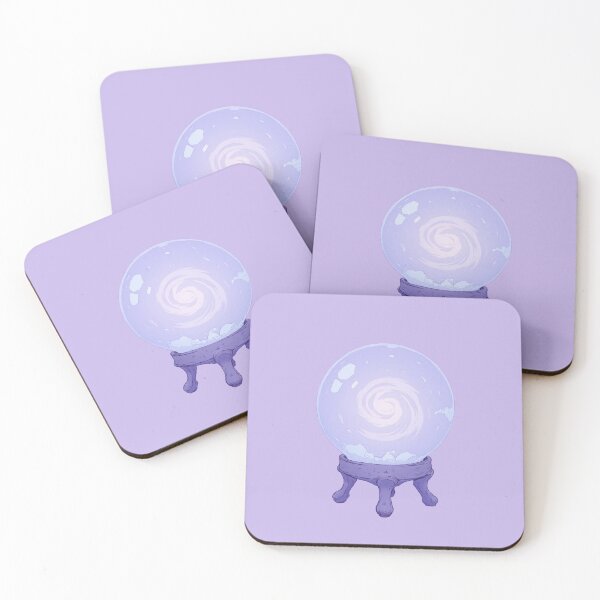 Item preview, Crystal Mysteries A Pastel Lavendar Vision Comic Illustration designed and sold by MadeByHaresShop.