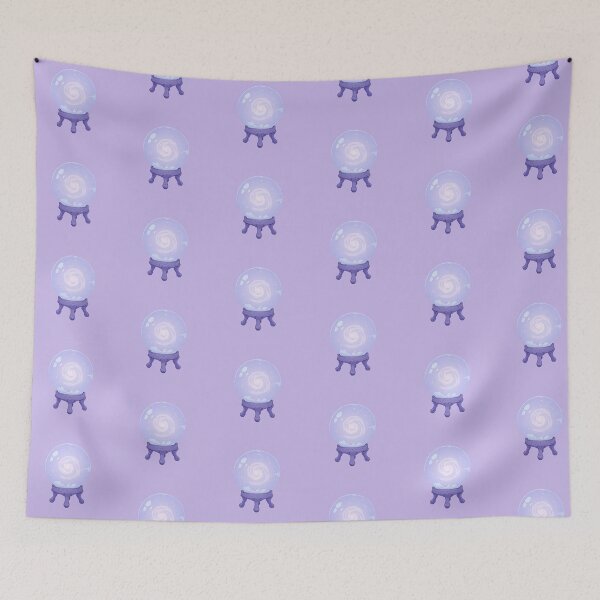 Item preview, Crystal Mysteries A Pastel Lavendar Vision Comic Illustration designed and sold by MadeByHaresShop.