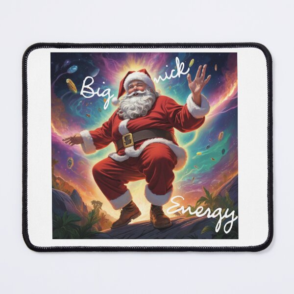 Item preview, Big Nick Energy Funny Santa Claus designed and sold by Alt Fandom Co..