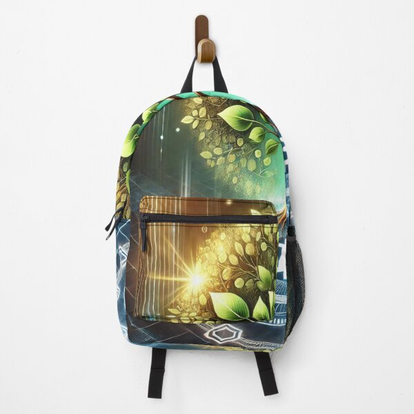 Item preview, Bitcoin Tree of Growth - Futuristic Crypto Art designed and sold by photoparadise22.
