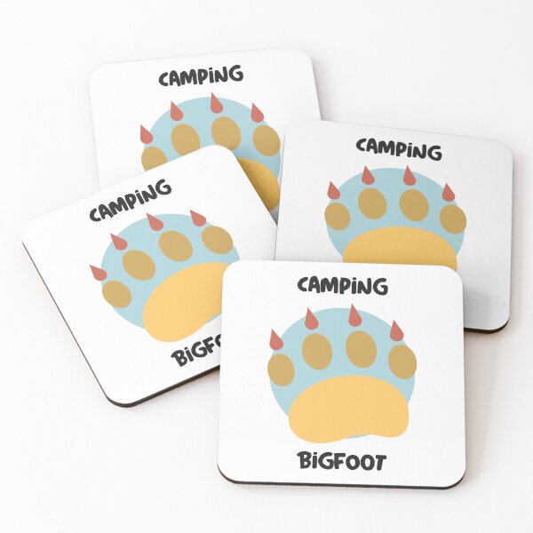 Item preview, Camping Bigfoot designed and sold by FirstTimeTees.