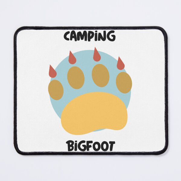 Item preview, Camping Bigfoot designed and sold by FirstTimeTees.