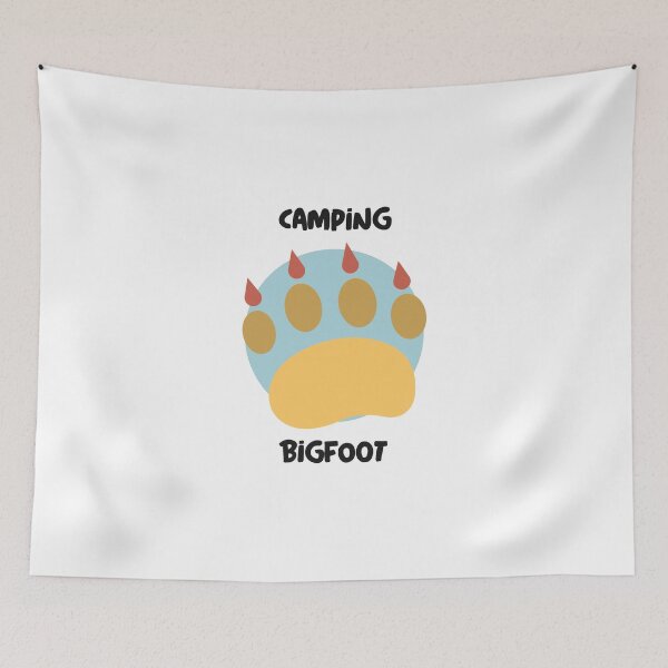 Item preview, Camping Bigfoot designed and sold by FirstTimeTees.