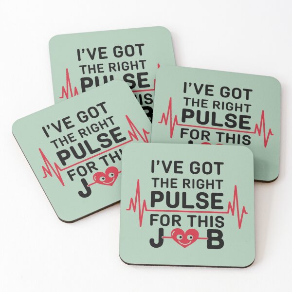 Item preview, Right Pulse for the Job Medical heart designed and sold by bukajart.