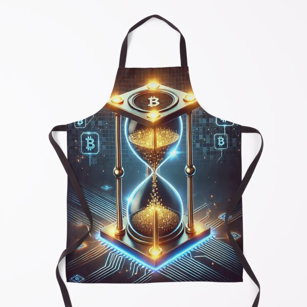 Item preview, Bitcoin Hourglass - The Future of Blockchain Time designed and sold by photoparadise22.