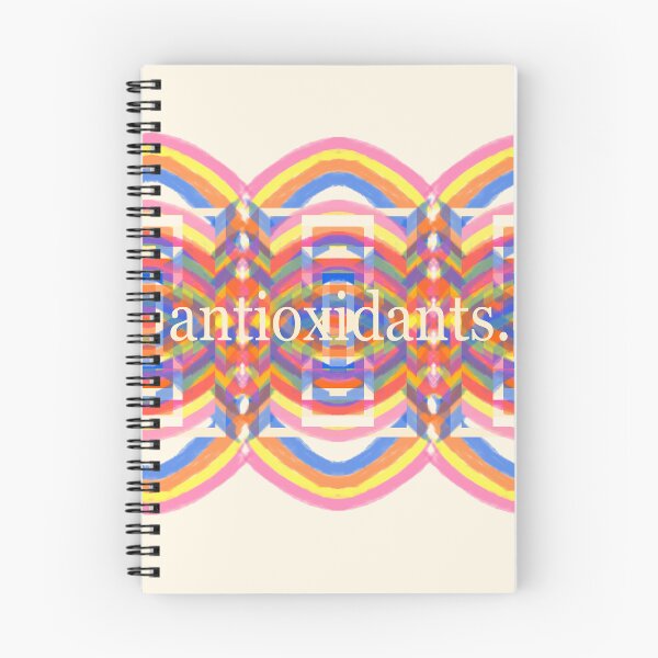Item preview, 'Antioxidants Are Cool' Colorful Rainbow Pattern Text Art designed and sold by Venus-in-Virgo.