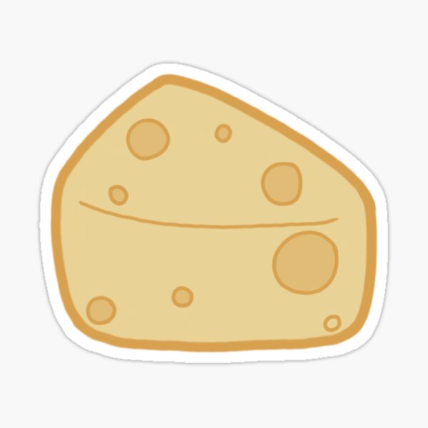 Item preview, CHEESE (no text) designed and sold by doodles-n-such.