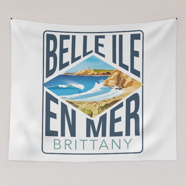 Item preview, Beautiful Island in the Sea designed and sold by VUE-MER.