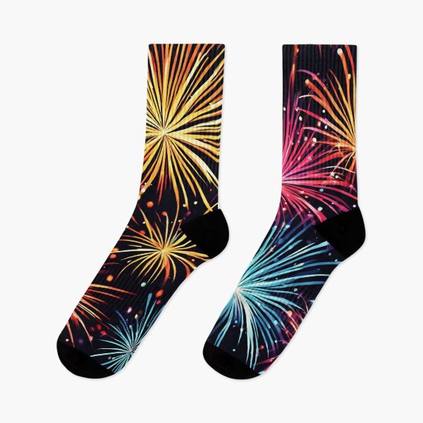 Item preview, Energetic Colorful Fireworks Celebration Pattern 3 designed and sold by Tom-Johnson.