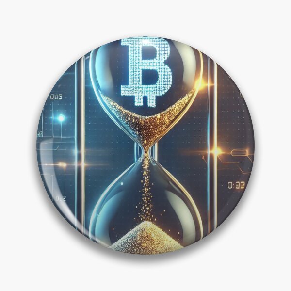 Item preview, Bitcoin Hourglass - The Future of Blockchain Time designed and sold by photoparadise22.