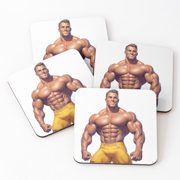 Item preview, New Series: Bodybuilder Sticker #84 designed and sold by ForeverPrintsOK.
