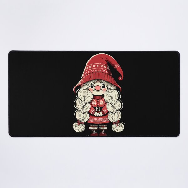 Item preview, Christmas Gnome Gnome Girl designed and sold by LuminOrb.
