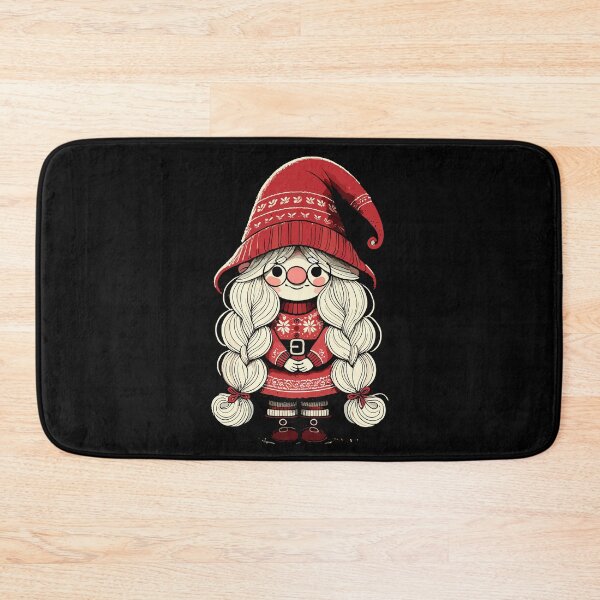 Item preview, Christmas Gnome Gnome Girl designed and sold by LuminOrb.