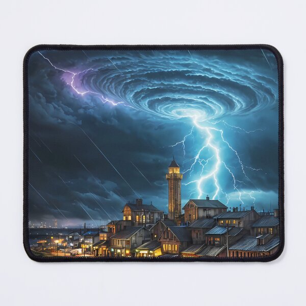 Item preview, Lightning Coming out of Vortex, Ai Generated Art designed and sold by ACC .