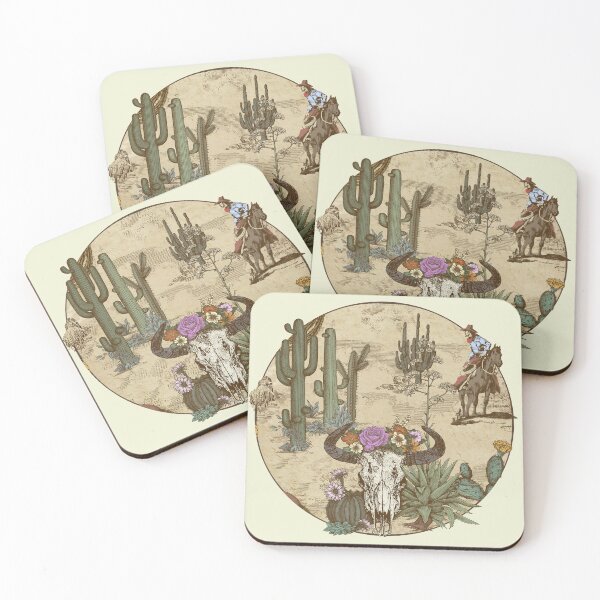 Item preview, Wild West Adventure (round) designed and sold by BessoChicca.