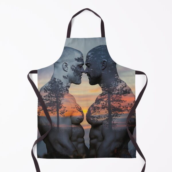 Item preview, Double Exposure Muscle Couple designed and sold by BeautyofMasc.