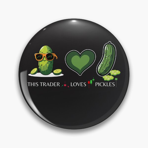 Item preview, Funny Finance gift, Father in law gift, Funny Pickle, Present for stock market, crypto, forex and day traders ,This Trader Loves Pickles designed and sold by TradingTeesKids.