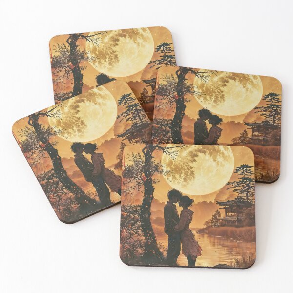 Item preview, Lovers Under The Moon designed and sold by CobaltLeaf.