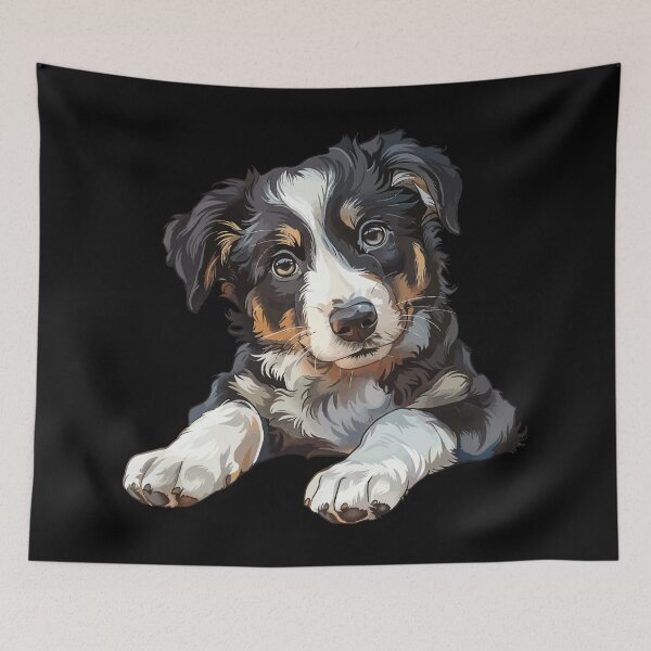 Item preview, Borzoi Puppy designed and sold by VelvetRoom.