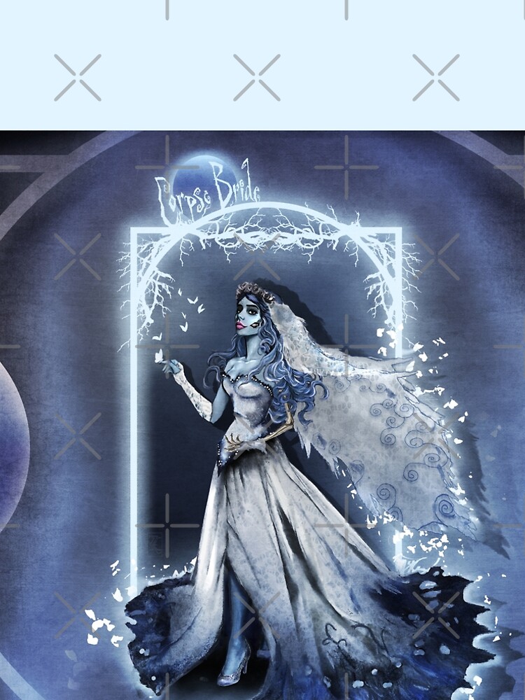 princess polly baby blue dress Emily Cosplay Costume from Corpse Bride COSFUN main image 0