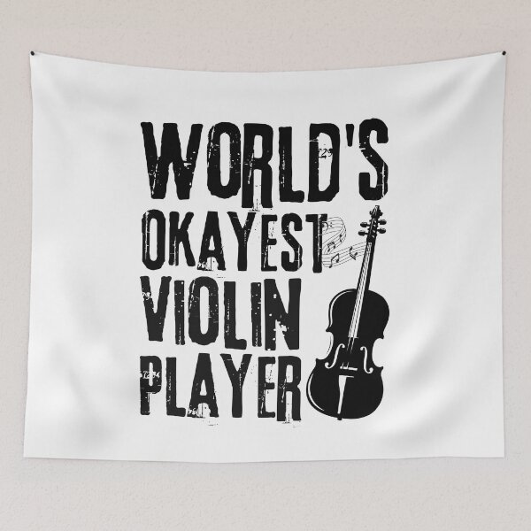 Item preview, Worlds okayest violin Player designed and sold by belladesign7.