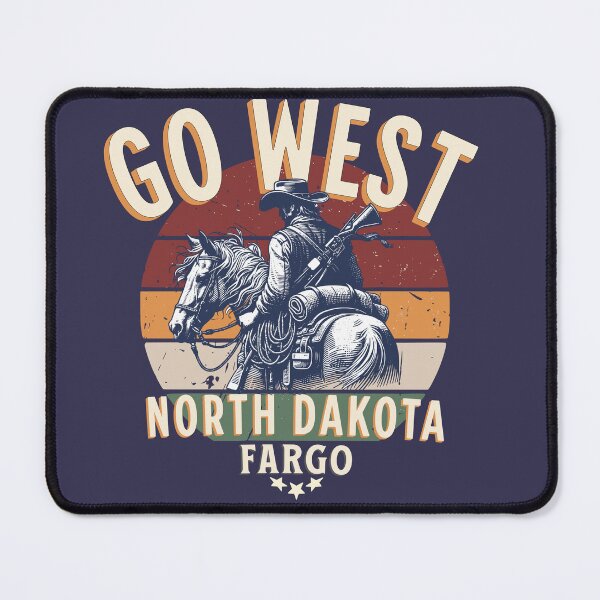 Item preview, Go West North Dakota designed and sold by VUE-MER.