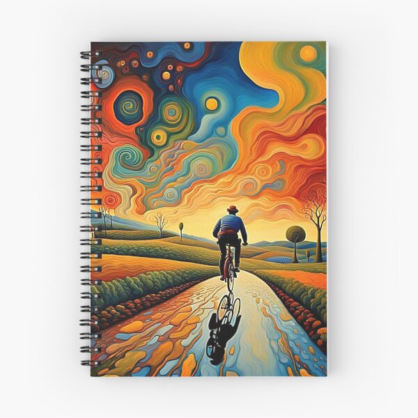 Item preview, Bicycle ride at sunset 1 designed and sold by George Hutton Hunter.