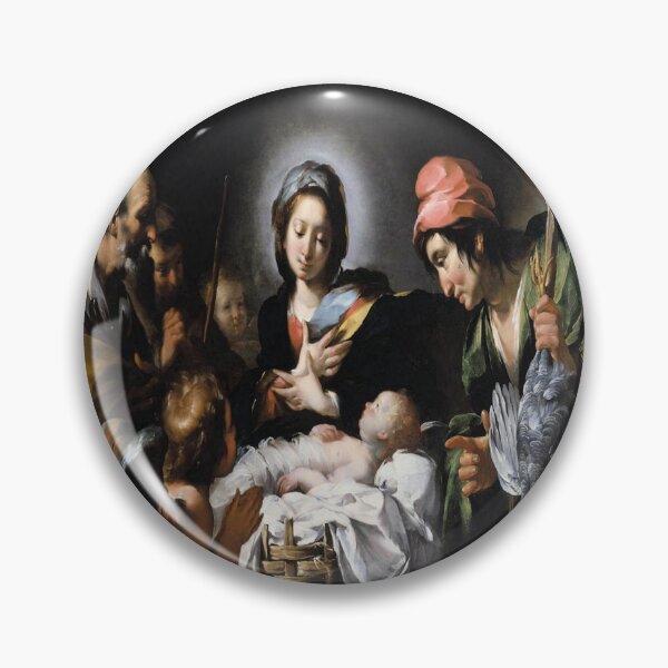 Item preview, Nativity Adoration of the Shepherds 1618 designed and sold by LitanyLane.