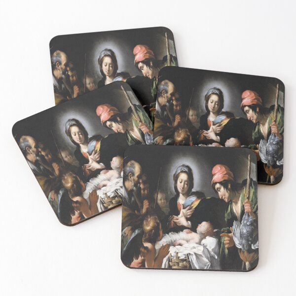 Item preview, Nativity Adoration of the Shepherds 1618 designed and sold by LitanyLane.