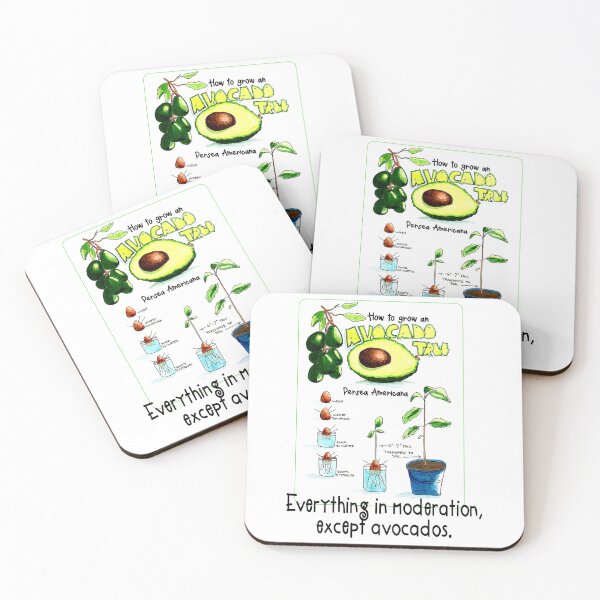 Item preview, How To Grow An Avocado Tree designed and sold by MMc Buck.