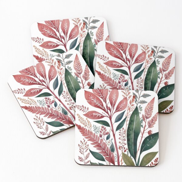 Item preview, 003 Botanical Pattern in Watercolor Art Painting designed and sold by Alexis Art Collection.