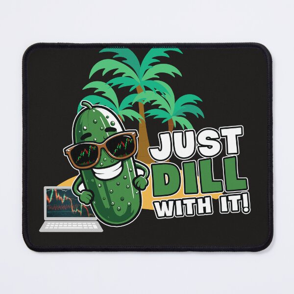 Item preview, Funny Finance gift, Father in law gift, Funny Pickle, Present for stock market, crypto, forex and day traders ,Just Dill with it, Funny gift designed and sold by TradingTeesKids.