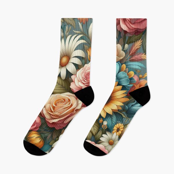 Artikelvorschau, Boho Bloom Bliss - Florales Muster - Potpourrie entworfen und verkauft von nature. electrified..