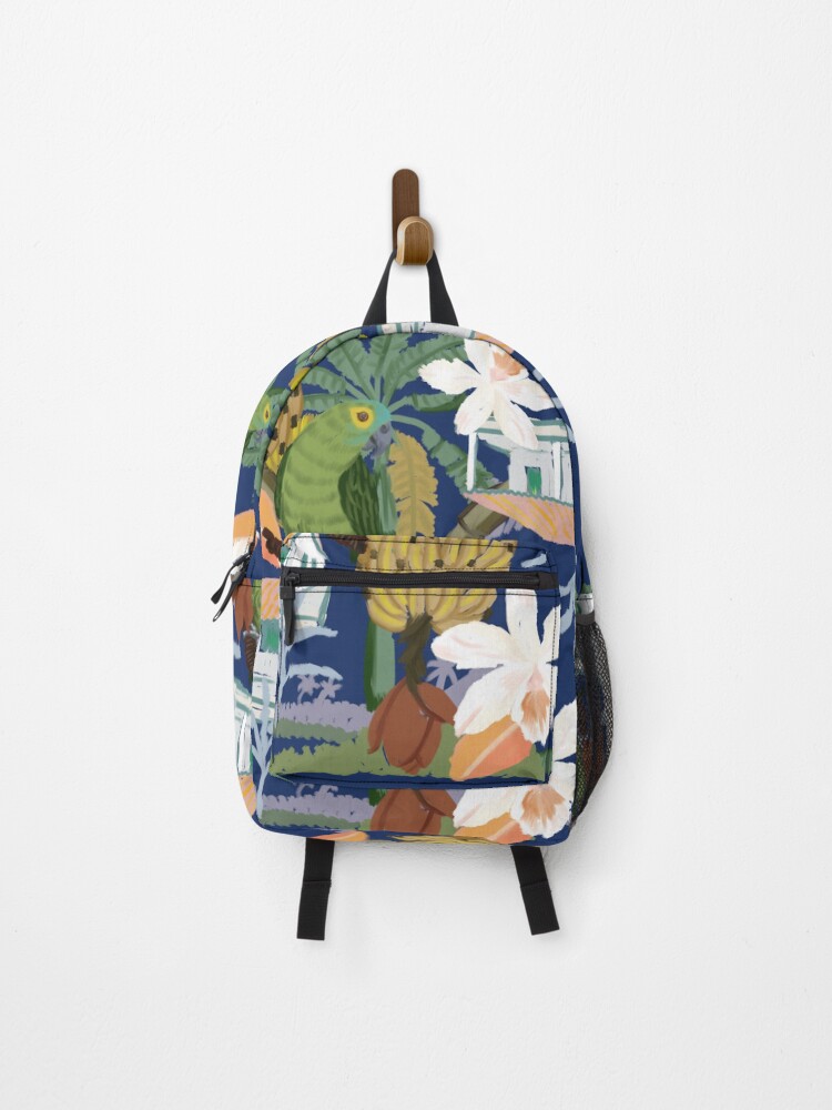 Thumbnail 1 of 3, Backpack, ESTAMOA TOPICAL COM CASAS designed and sold by RODRIGORo.