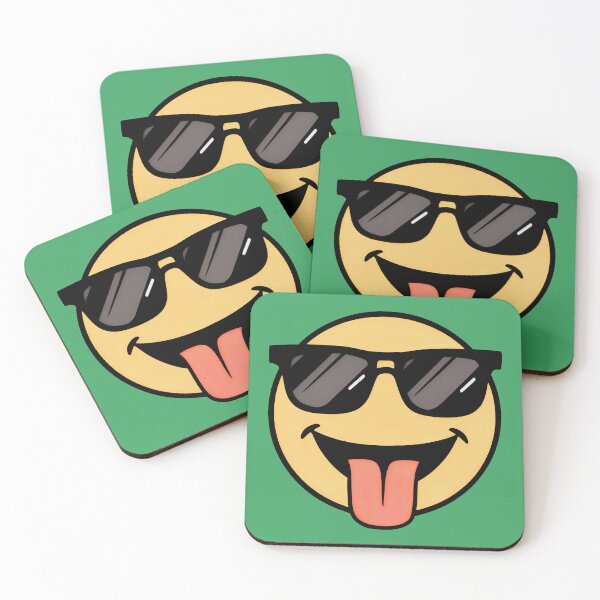 Item preview, A smile with glasses. designed and sold by MyHappyArtShop.