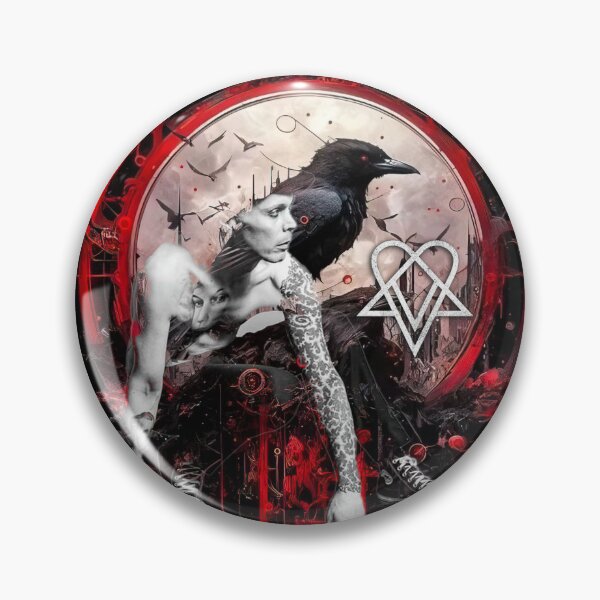 Item preview, Ville Valo Raven  designed and sold by MusicVibesTee.