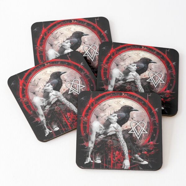 Item preview, Ville Valo Raven  designed and sold by MusicVibesTee.