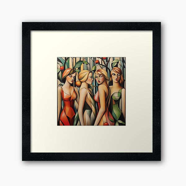 Aperçu de l'œuvre Déco Divas. Tamara De Lempika Conception hommage féminin. créée et vendue par Shoot-The-Moon.
