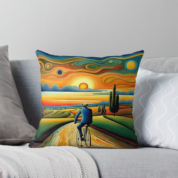 Item preview, Bicycle ride at sunset 3 designed and sold by George Hutton Hunter.