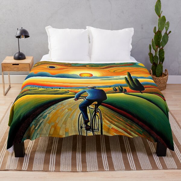 Item preview, Bicycle ride at sunset 3 designed and sold by George Hutton Hunter.