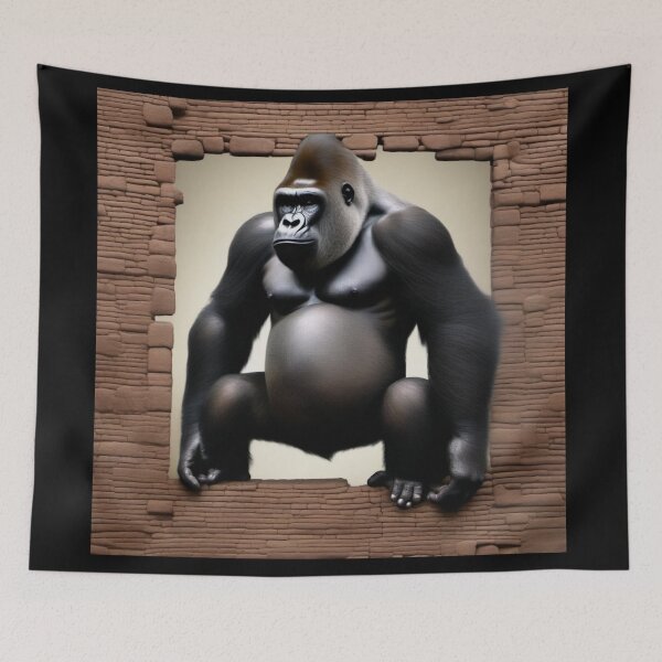 Item preview, Gorilla #1 designed and sold by JALNERVION SHOP.