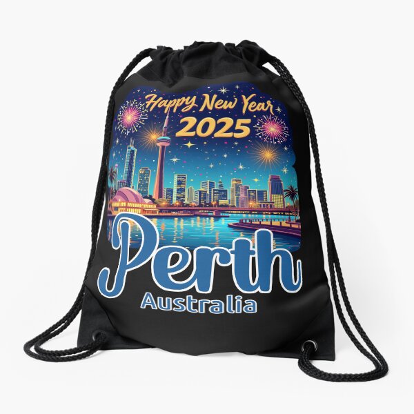 Item preview, Perth Australia Happy New Year 2025 designed and sold by Npapin.