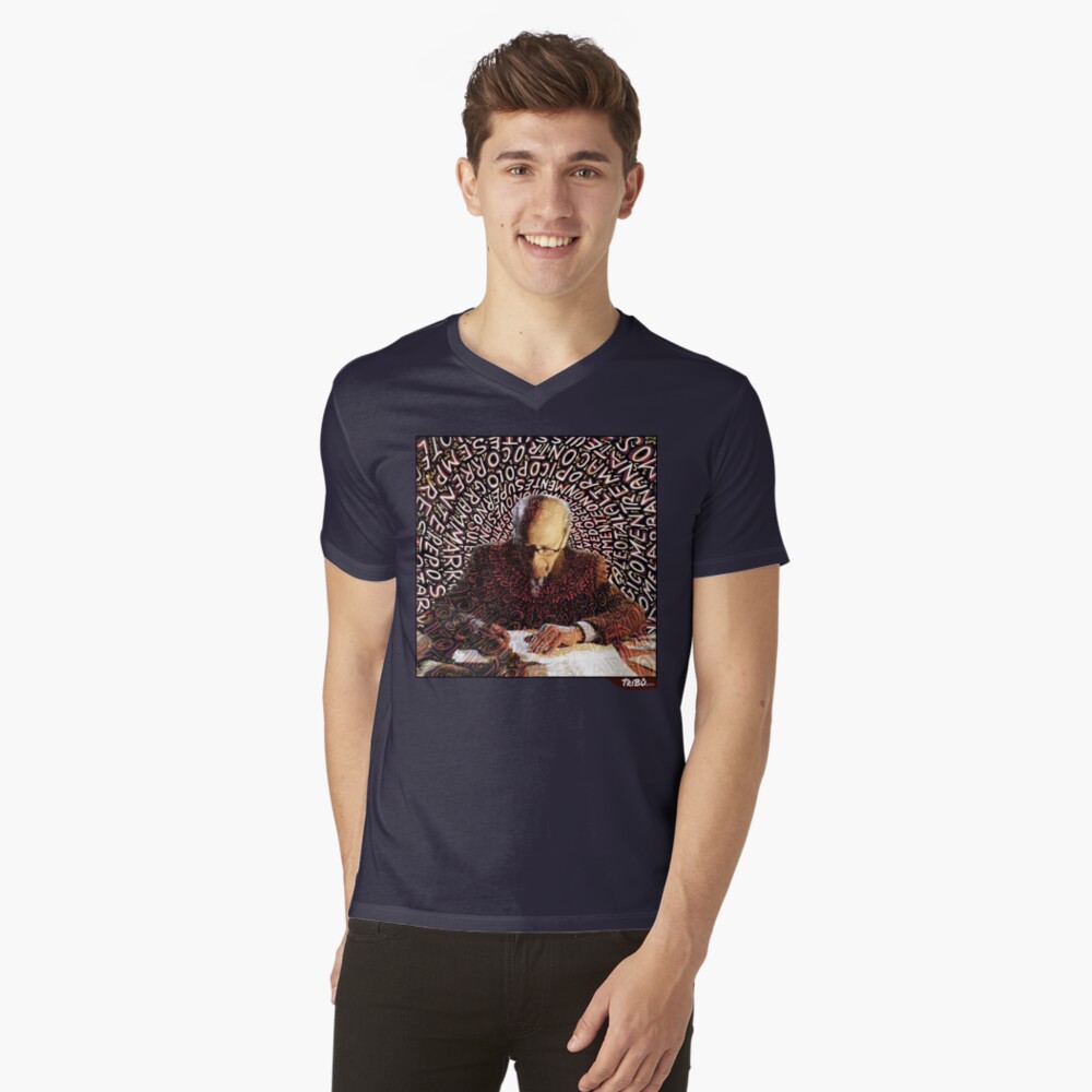 Item preview, V-Neck T-Shirt designed and sold by TriBuCity.