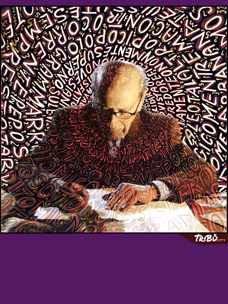 Thumbnail 7 of 7, Classic T-Shirt, Giorgio Pressburger by Tobia Ravà designed and sold by TriBuCity.