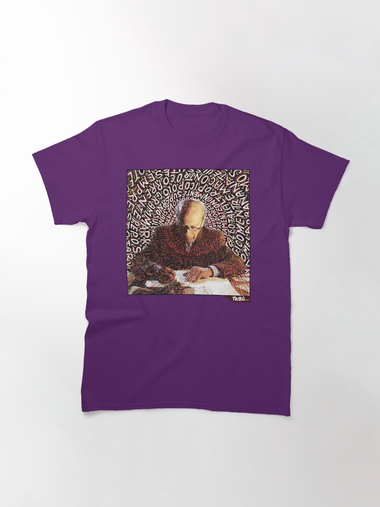 Thumbnail 3 of 7, Classic T-Shirt, Giorgio Pressburger by Tobia Ravà designed and sold by TriBuCity.