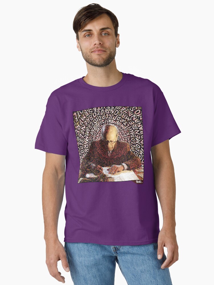 Thumbnail 1 of 7, Classic T-Shirt, Giorgio Pressburger by Tobia Ravà designed and sold by TriBuCity.